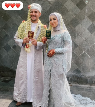 Riza Shahab dan Sonia Fatimah Alattas. (Instagram)